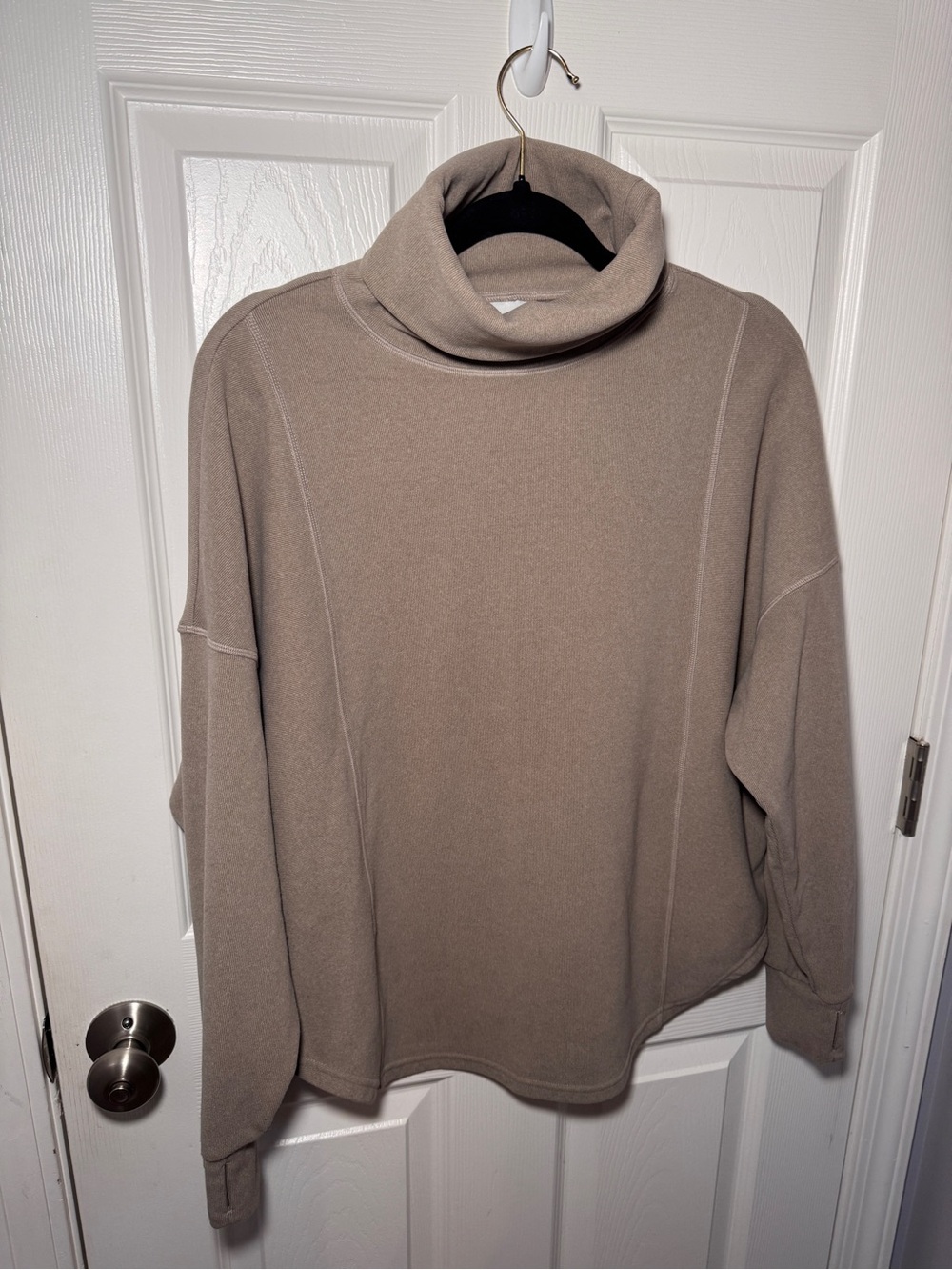 Varley Rainer Roll Neck Jumper - Brushed Rib - Picture 7 of 15